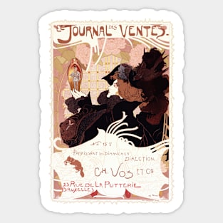 Le Journal de Ventes Sticker